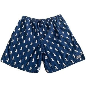 Disney parks Disneyland Mickey Mouse navy blue shorts bahama golf relaxed